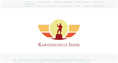 Desktop Screenshot of karateschule-imeri.de