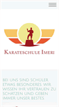 Mobile Screenshot of karateschule-imeri.de